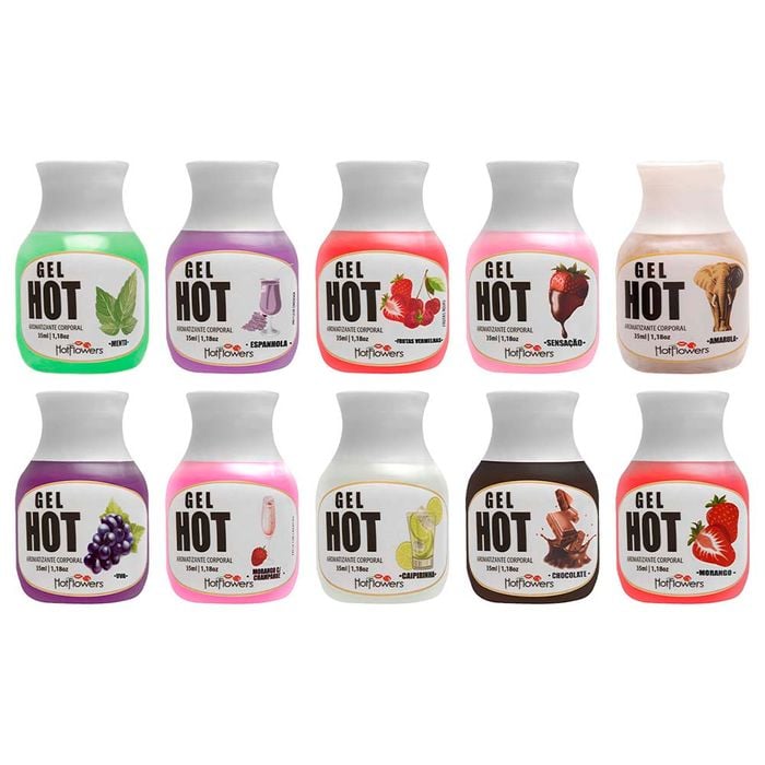Gel Hot Aromatizante 35ml Hot Flowers