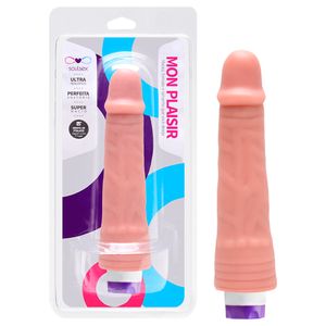 Prótese Vibrador Interno 20 X 4cm Soulsex