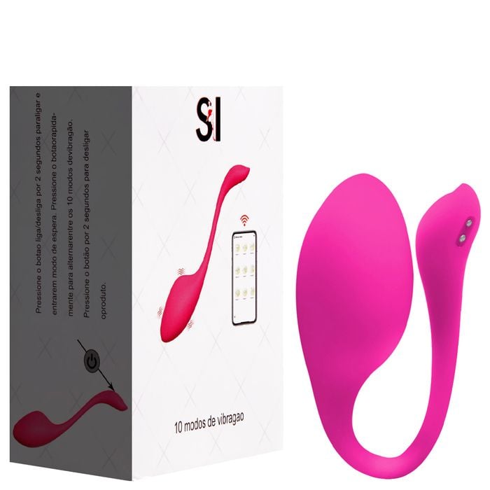Vibrador 10 Modos Aplicativo Bluetooth Sexy Import
