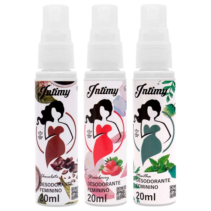 Intimy Desodorante Feminino 20ml Segred Love