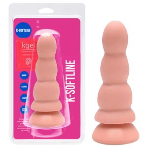 Plug Anal Maciço Com Ventosa 16 X 4,5cm Kgel