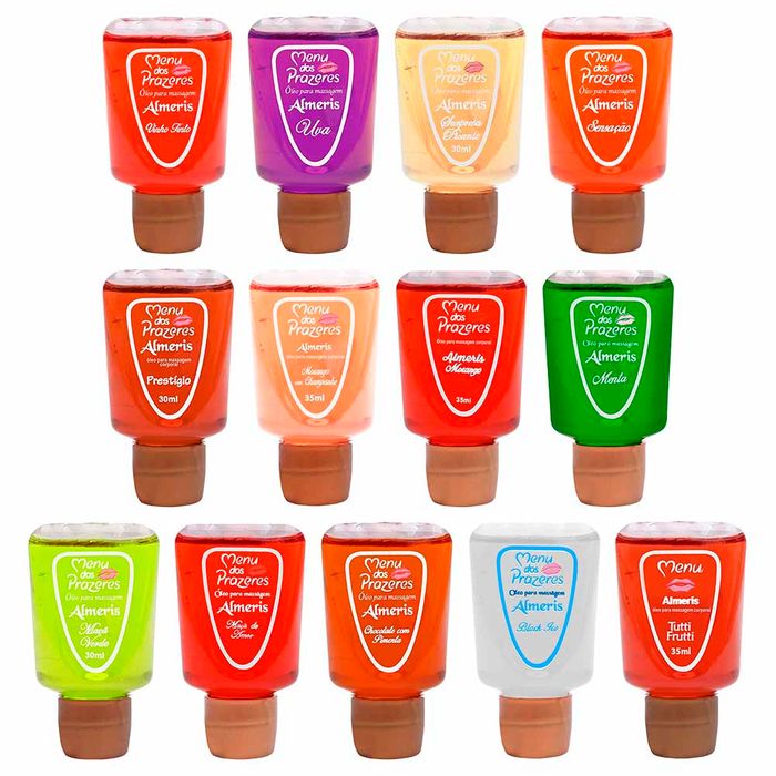 Almeris Oléo Beijável Térmico 30ml Menu Dos Prazeres