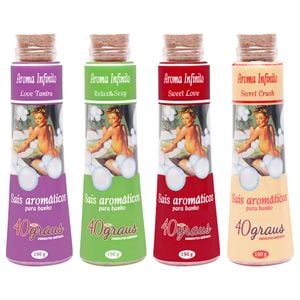Sais De Banho Aromático 190g 40graus
