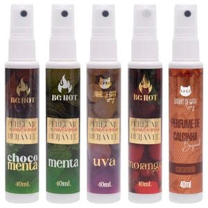 Perfume De Calcinha Beijável 40ml Banho De Gata