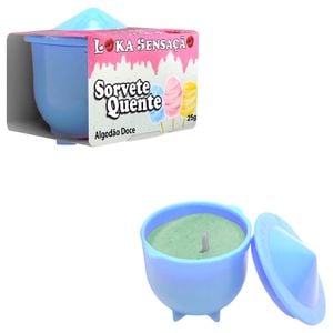 Vela Comestível Sorvete Quente 25g Loka Sensação