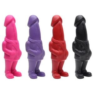 Execu Pinto Pênis De Borracha 17,5 X 4,5cm Diversão Ao Cubo