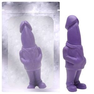 Execu Pinto Pênis De Borracha 17,5 X 4,5cm Diversão Ao Cubo