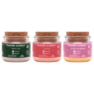 Vela Flamme D´amour Beijável 30g Santo