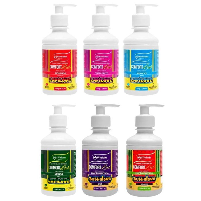 Lubrificante Comfort Lub Bubbalove 250g La Pimienta