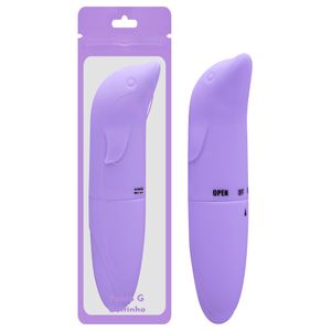 Vibrador Golfinho Toque Aveludado Vipmix
