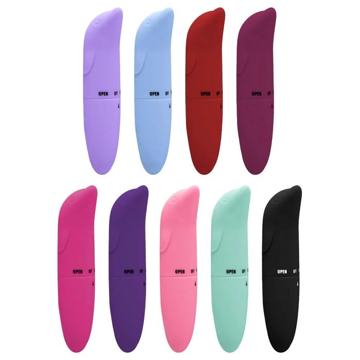 Vibrador Golfinho Toque Aveludado Vipmix