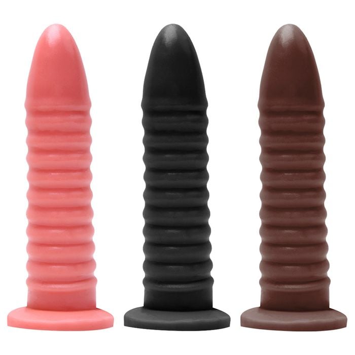 Pênis De Borracha Maciça 16,5 X 3,6cm Prazer E Cia