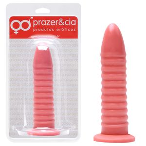 Pênis De Borracha Maciça 16,5 X 3,6cm Prazer E Cia