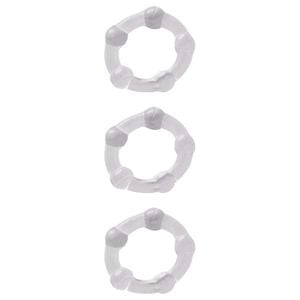 Kit Anel Peniano 3 Unidades 3,7cm Sexy Import