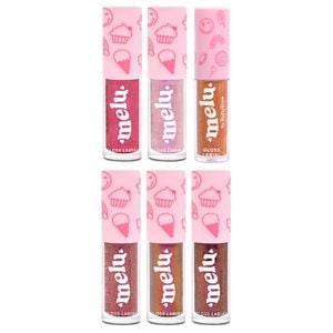 Gloss Labial Exuberante 3,4ml Melu Ruby Rose