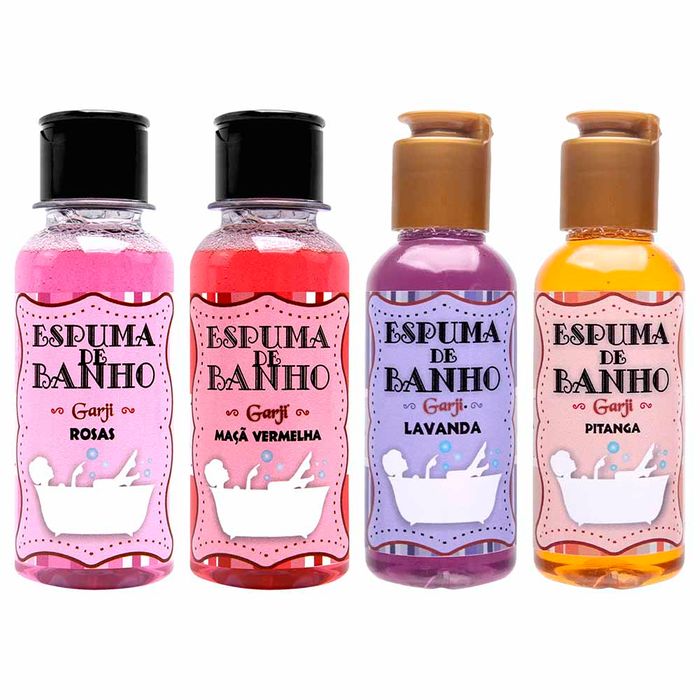 Espuma De Banho Aromática 120ml Garji