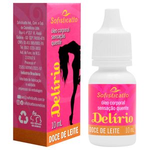 Delírio Excitante Aromático Hot 10ml Sofisticatto