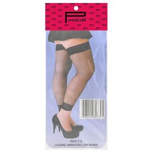 Meia Legging Arrastão Perrutextil
