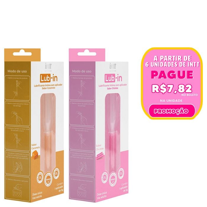 Lub-in Lubrificante Aplicador Aromático 5g Intt