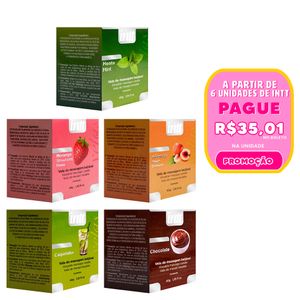 Vela De Massagem Beijável Saborizada 40g Intt