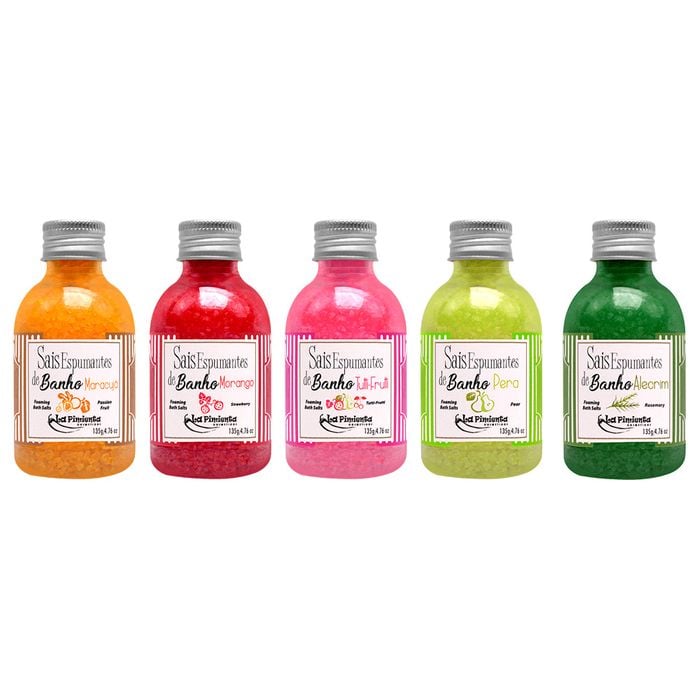 Sais De Banho Espumantes 135g La Pimienta
