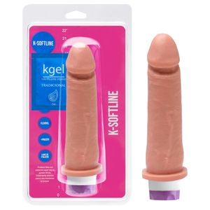 Pênis Vibrador Interno 19,5 X 4cm Kgel