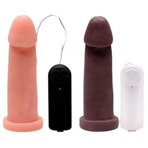 Pênis Vibrador Cyber Vertebrado 19 X 5cm Kgel