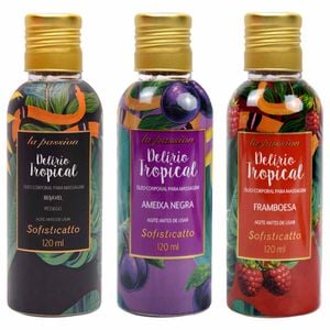 óleo Corporal Delírio Tropical 120ml Sofisticatto