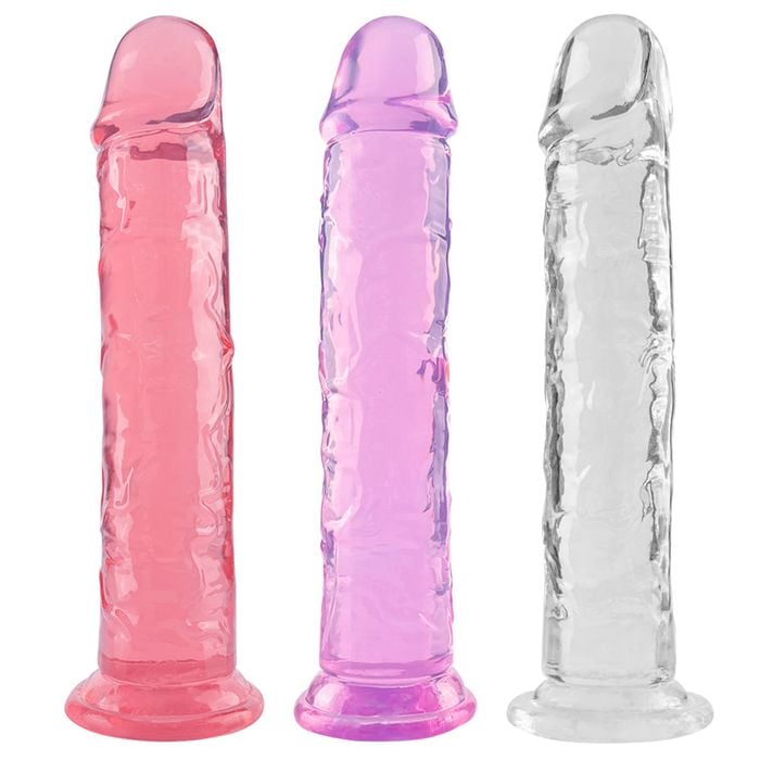 Pênis Real Jelly 21,5 X 4,2cm Ventosa Youvibe Vipmix