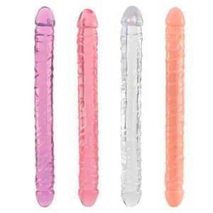 Pênis Duplo Dildo Double 33,5 X 3,2cm Youvibe Vipmix