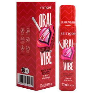 Oral Vibe Spray Garganta Profunda 17ml Feitiços