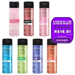 Espuma De Banho Aromática 60ml Feitiços