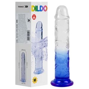 Pênis Color Jelly 19,5 X 3,8cm Ventosa Youvibe Vipmix