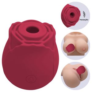 Rosa Estimuladora Clitóris Pulsação 2 Sexy Import