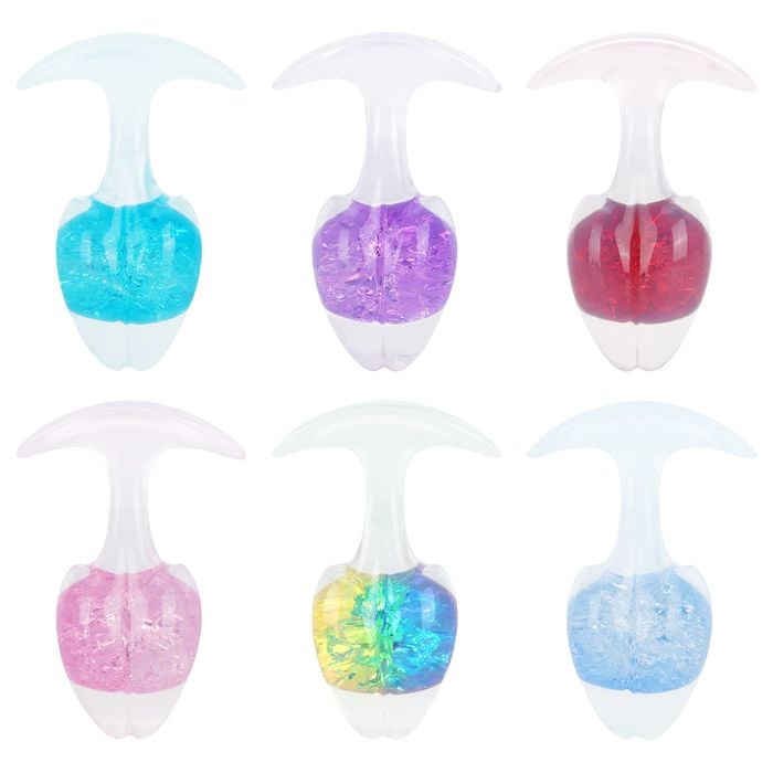 Plug Anal M Broto Esfera Vidro 9,6 X 6,5cm Vipmix