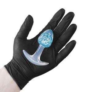 Plug Anal P Twister Esfera Vidro 8,7 X 6,5cm Vipmix