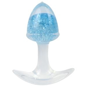 Plug Anal P Bolota Esfera Vidro 8,7 X 6,5cm Vipmix