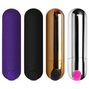 Power Bullet Recarregável Com 10 Vibrações Vipmix