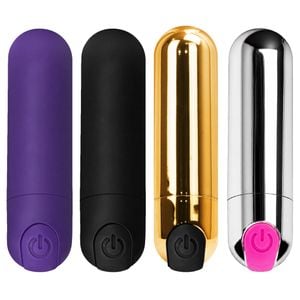 Power Bullet Recarregável Com 10 Vibrações Vipmix