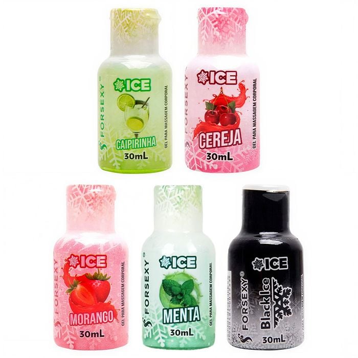 Gel Ice Comestível Saboroso 30ml For Sexy
