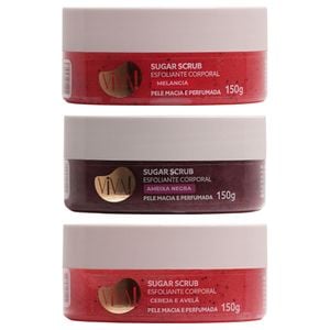 Esfoliante Corporal Viva Sugar Scrub 150g Sofisticatto