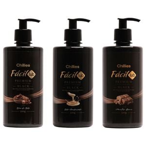 Fácil Lub Premium Gel Corporal Gourmet 500g Chillies