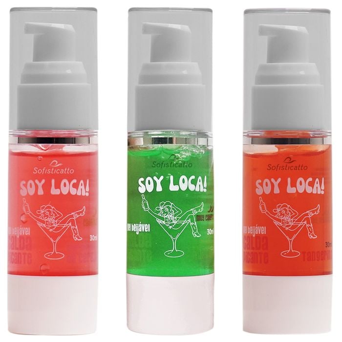 Soy Loca Calda Picante Beijável 30ml Sofisticatto