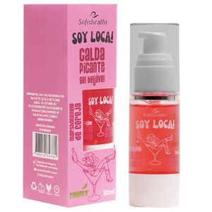 Soy Loca Calda Picante Beijável 30ml Sofisticatto