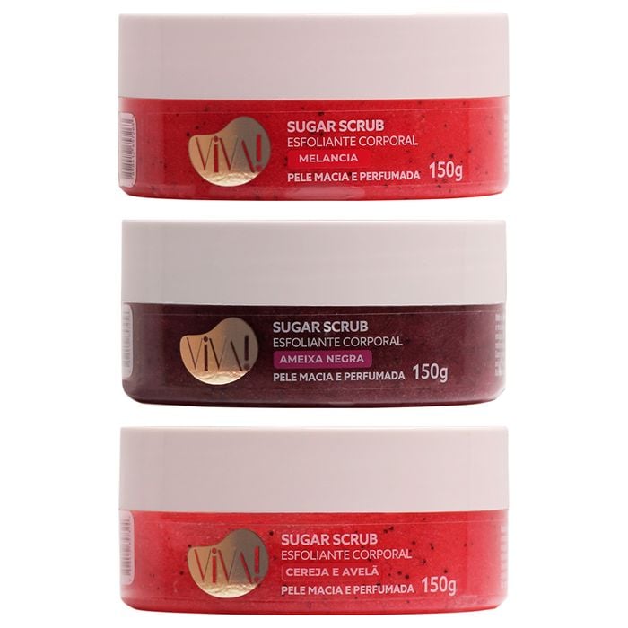 Esfoliante Corporal Viva Sugar Scrub 150g Sofisticatto