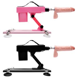 Máquina Sexo 2 Dildos Powerful Driving Sexy Import