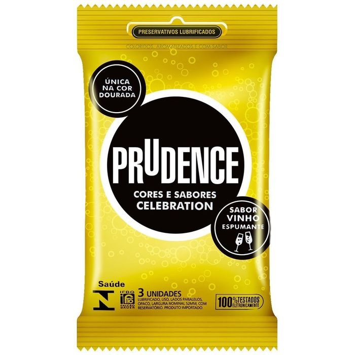 Preservativo C S Celebration Com 3 Unidades Prudence