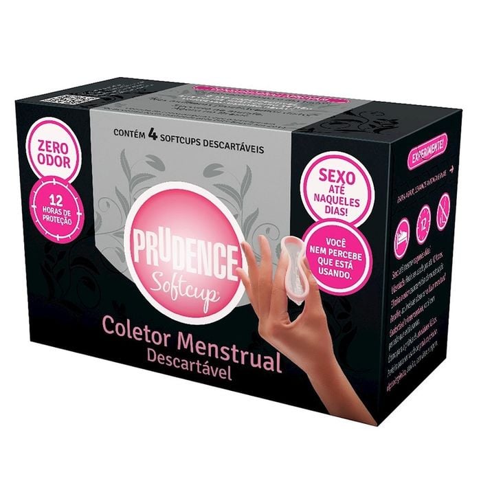Softcup Coletor Menstrual 04 Unidades Prudence