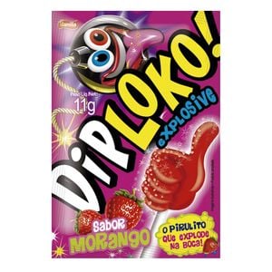 Pirulito Explosive Dip Loko Unitario 11g Danilla