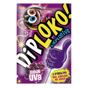 Pirulito Explosive Dip Loko Unitario 11g Danilla